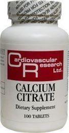 Afbeeldingen van Cardio Vasc Res Calcium citraat 165 mg