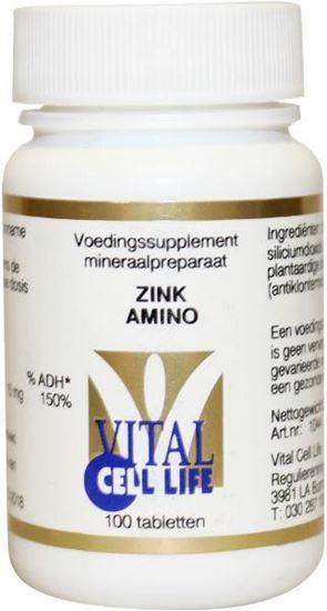 Afbeelding van Vital Cell Life Zink amino 15 mg