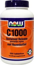 Afbeeldingen van NOW C-1000 Sustained Release met rozenbottel