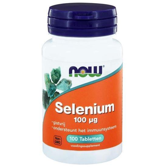 Afbeelding van NOW Selenium gistvrij 100 mcg