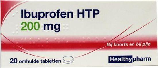 Afbeelding van Healthypharm Ibuprofen 200mg 20tb