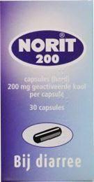 Afbeeldingen van Norit 200mg 30caps