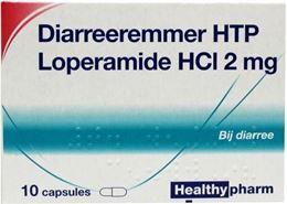 Afbeeldingen van Healthypharm diarreeremmer 2mg 10caps