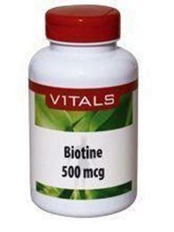 Afbeeldingen van Vitals Vitamine B8 biotine 500 mcg