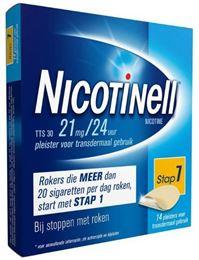 Afbeeldingen van Nicotinell pleisters TTS30 21mg 14st