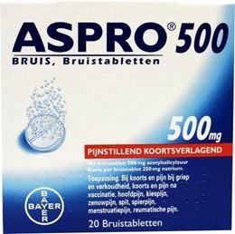 Afbeeldingen van Aspro Bruis 500mg 20tb