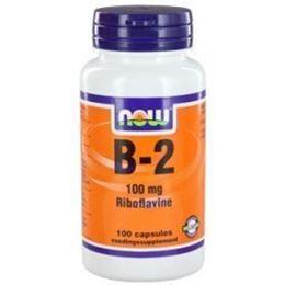 Afbeeldingen van NOW Vitamine B2 100 mg