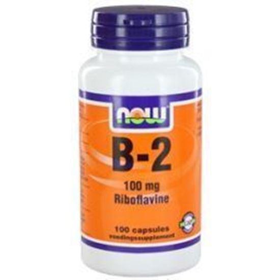 Afbeelding van NOW Vitamine B2 100 mg