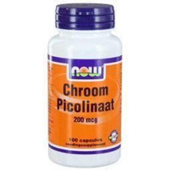 Afbeelding van NOW Chroom Picolinaat 200 mcg