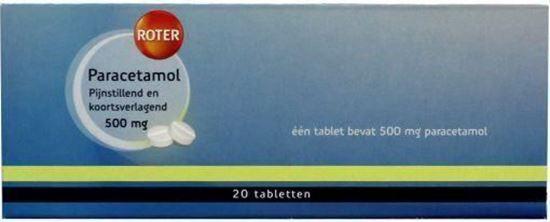 Afbeelding van Roter paracetamol 500mg 20tb