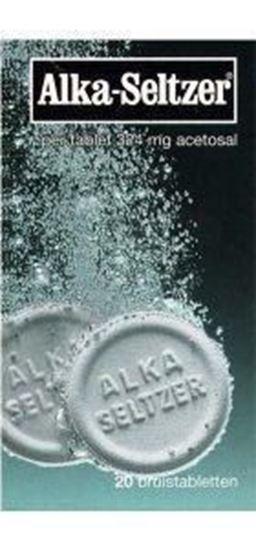 Afbeelding van Alka Seltzer bruistablet 20tb