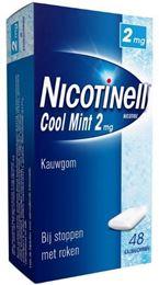 Afbeeldingen van Nicotinell kauwgom Cool Mint 2mg 48st