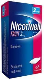 Afbeeldingen van Nicotinell kauwgom Fruit 2mg 48st