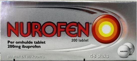 Afbeelding van Nurofen 200mg omhulde tabletten 48tb