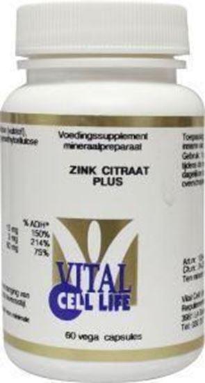 Afbeelding van Vital Cell Life Zink citraat plus