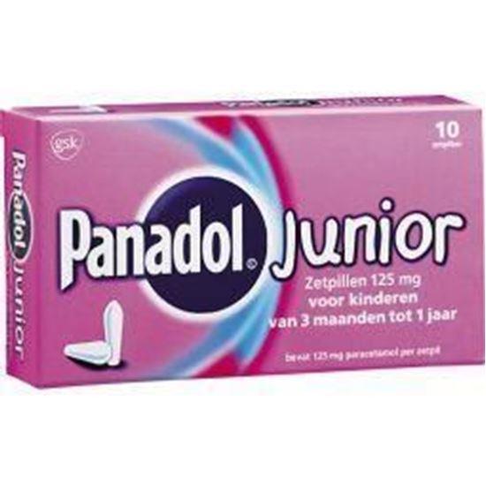 Afbeelding van Panadol Junior 125mg zetpil 10st