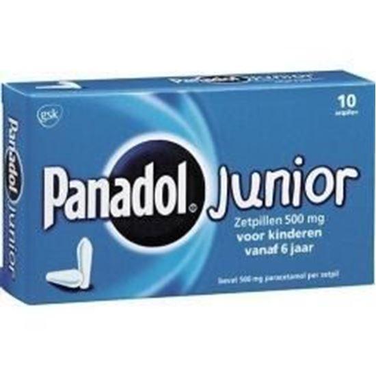 Afbeelding van Panadol Junior 500mg zetpil 10st