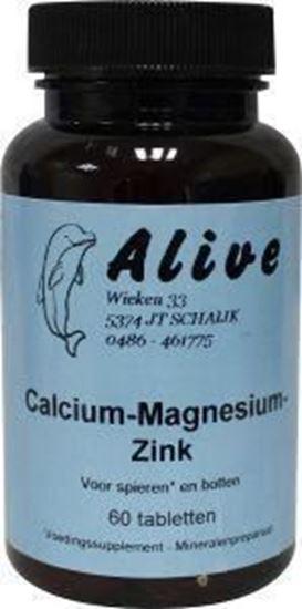 Afbeelding van Alive Calcium magnesium zink