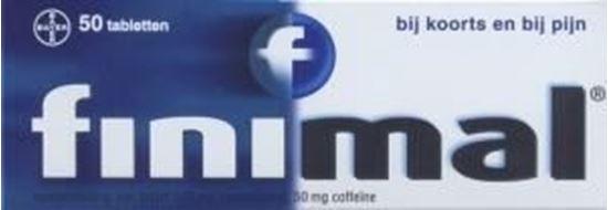 Afbeelding van Finimal Paracetamol-Coffeïne 500/50mg 50tb