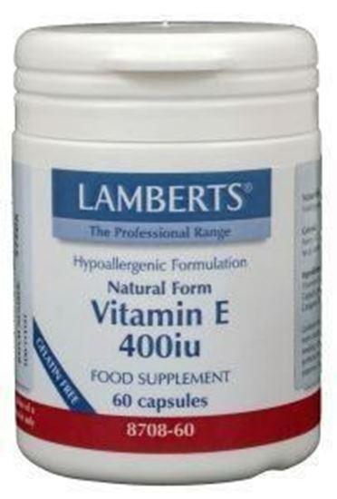 Afbeelding van Lamberts Vitamine E 400IE natuurlijk