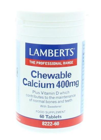 Afbeelding van Lamberts Chewable calcium 400 mg