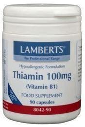 Afbeeldingen van Lamberts Thiamin 100 mg vitamine B1