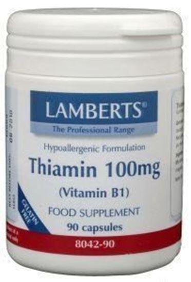 Afbeelding van Lamberts Thiamin 100 mg vitamine B1