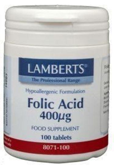 Afbeelding van Lamberts Foliumzuur 400 mcg