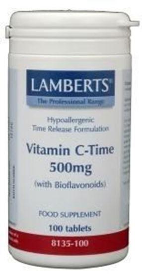 Afbeelding van Lamberts Vitamine C 500 time released & bioflavonoiden