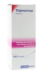 Afbeeldingen van Healthypharm thijmsiroop suikervrij 150ml