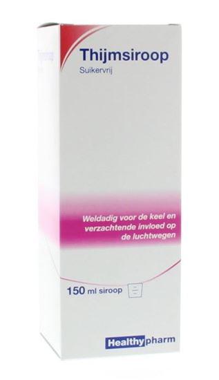 Afbeelding van Healthypharm thijmsiroop suikervrij 150ml