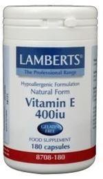 Afbeeldingen van Lamberts Vitamine E 400IE natuurlijk