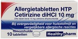 Afbeeldingen van Healthypharm Cetirizine 10mg 10tb