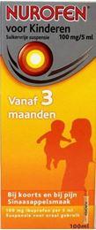 Afbeeldingen van Nurofen voor kinderen 100mg/5ml 100ml