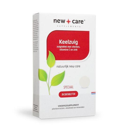 Afbeelding van New Care keelzuigtabletten 24st