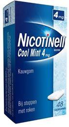 Afbeeldingen van Nicotinell kauwgom Cool Mint 4mg 48st