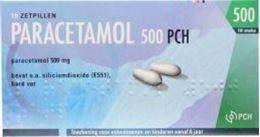 Paracetamol Pch 500mg zetpil 10st