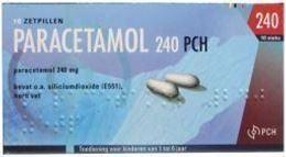 Paracetamol Pch 240mg zetpil 10st