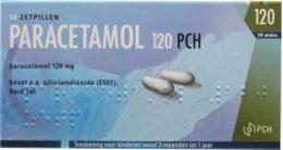 Paracetamol Pch 120mg zetpil 10st