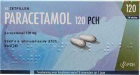 Paracetamol Pch 120mg zetpil 10st