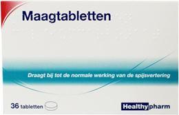 Afbeeldingen van Healthypharm maagtabletten 500mg 36tb