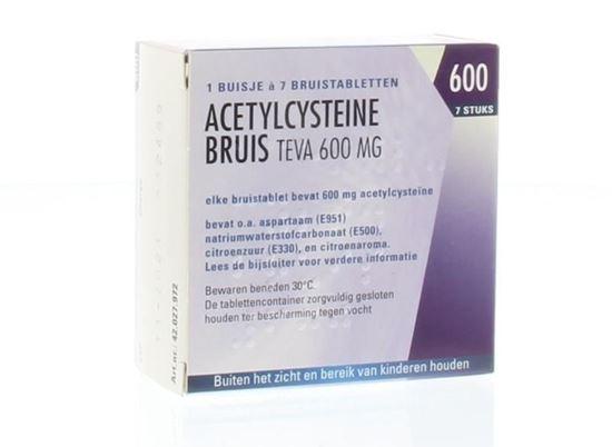 Acetylcysteine Pch 600mg 7tb