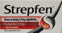 Afbeeldingen van Strepfen citroen & honing zuigtabletten 16tb