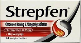 Afbeeldingen van Strepfen citroen & honing zuigtabletten 24tb