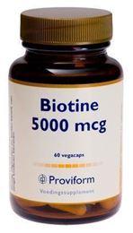 Afbeeldingen van Proviform Biotine 5000 mcg