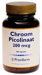 Afbeeldingen van Proviform Chroom picolinaat 200 mcg