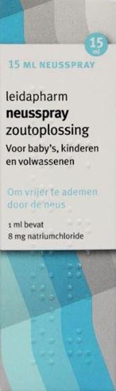 Afbeelding van Leidapharm neusspray zoutoplossing 15ml