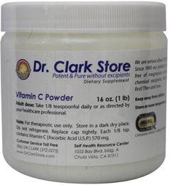 Afbeeldingen van Hulda Clark Vitamine C poeder