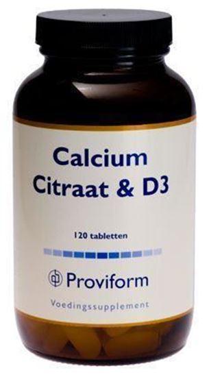 Afbeelding van Proviform Calcium citraat & D3