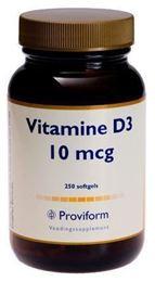 Afbeeldingen van Proviform Vitamine D3 10 mcg